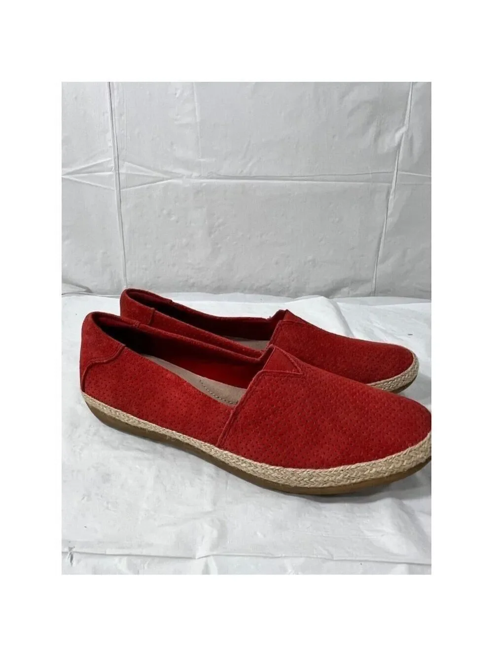 Collection by Clarks Danelly Sky Loafers, Women's Size  8 M, Red new $85
